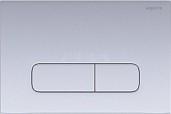 Aquatek Унитаз подвесной Лугано AQ2002-00 в комплекте с инсталляцией Standard INS-0000012 с клавишей смыва KDI-0000014 хром матовый и крепления KKI-0000002 – фотография-2